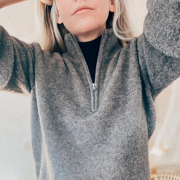 Jenni Kayne Merino Half Zip 